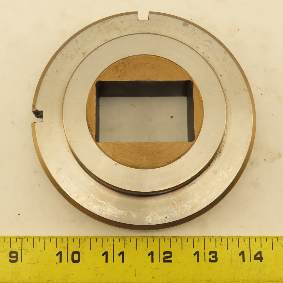 Wilson Tooling Slug Hugger 1.250 x 2.000 +.024 Rectangle Hole Die 4-15/16" OD