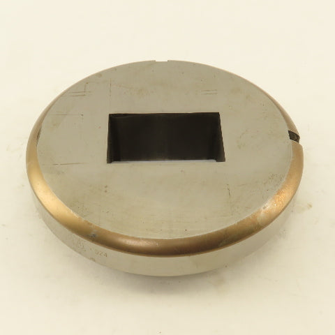 Wilson Tooling Slug Hugger 1.250 x 2.000 +.024 Rectangle Hole Die 4-15/16" OD