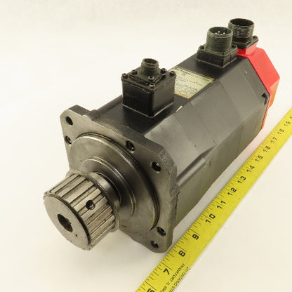 GE Fanuc A06B-0313-B701 91V AC Servo Motor 2000RPM Brake Pulse Coder Need Repair