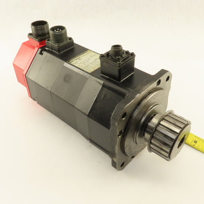 GE Fanuc A06B-0313-B701 91V AC Servo Motor 2000RPM Brake Pulse Coder Need Repair