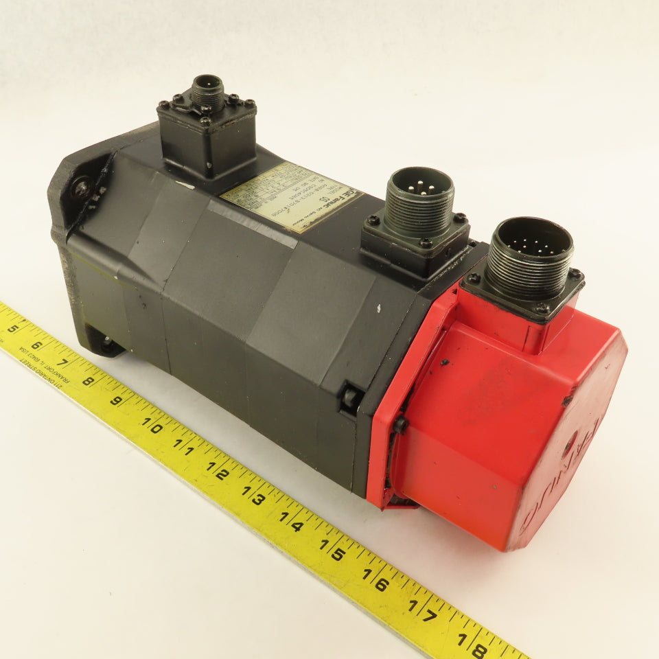 GE Fanuc A06B-0313-B701 91V AC Servo Motor 2000RPM Brake Pulse Coder Need Repair