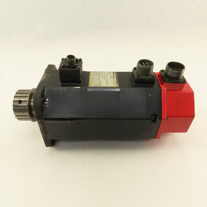 GE Fanuc A06B-0313-B701 91V AC Servo Motor 2000RPM Brake Pulse Coder Need Repair