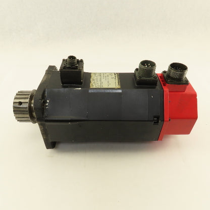GE Fanuc A06B-0313-B701 91V AC Servo Motor 2000RPM Brake Pulse Coder Need Repair