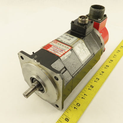 GE Fanuc A06B-0312-B501 120VAC Servo Motor 2000RPM Brake Pulse Coder