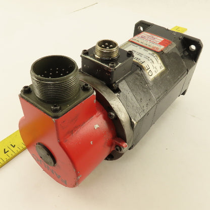 GE Fanuc A06B-0312-B501 120VAC Servo Motor 2000RPM Brake Pulse Coder