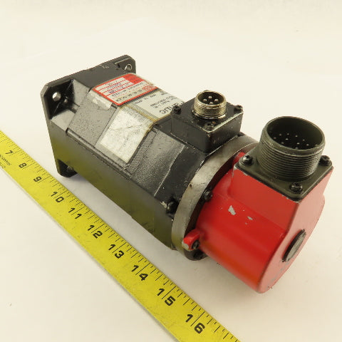 GE Fanuc A06B-0312-B501 120VAC Servo Motor 2000RPM Brake Pulse Coder