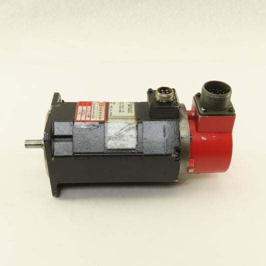 GE Fanuc A06B-0312-B501 120VAC Servo Motor 2000RPM Brake Pulse Coder