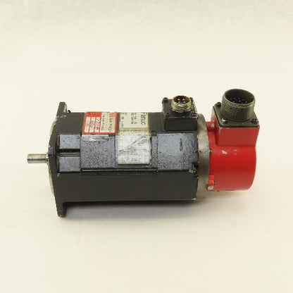 GE Fanuc A06B-0312-B501 120VAC Servo Motor 2000RPM Brake Pulse Coder
