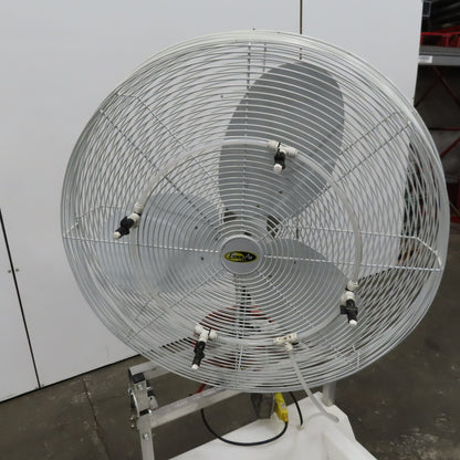 J. D. Mfg. VPC30-POWOSC Portable Cooling Unit Oscillating Fan Dia 30" 5010 CFM