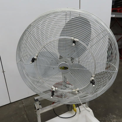 J. D. Mfg. VPC30-POWOSC Portable Cooling Unit Oscillating Fan Dia 30" 5010 CFM