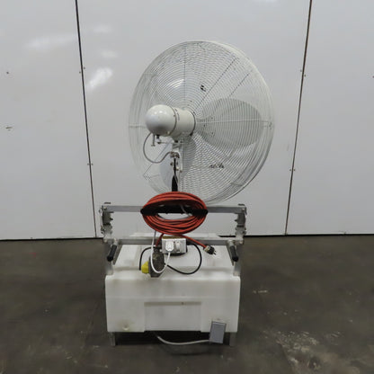 J. D. Mfg. VPC30-POWOSC Portable Cooling Unit Oscillating Fan Dia 30" 5010 CFM