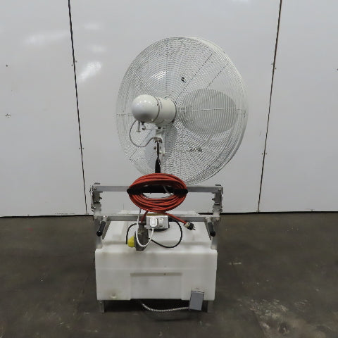 J. D. Mfg. VPC30-POWOSC Portable Cooling Unit Oscillating Fan Dia 30" 5010 CFM