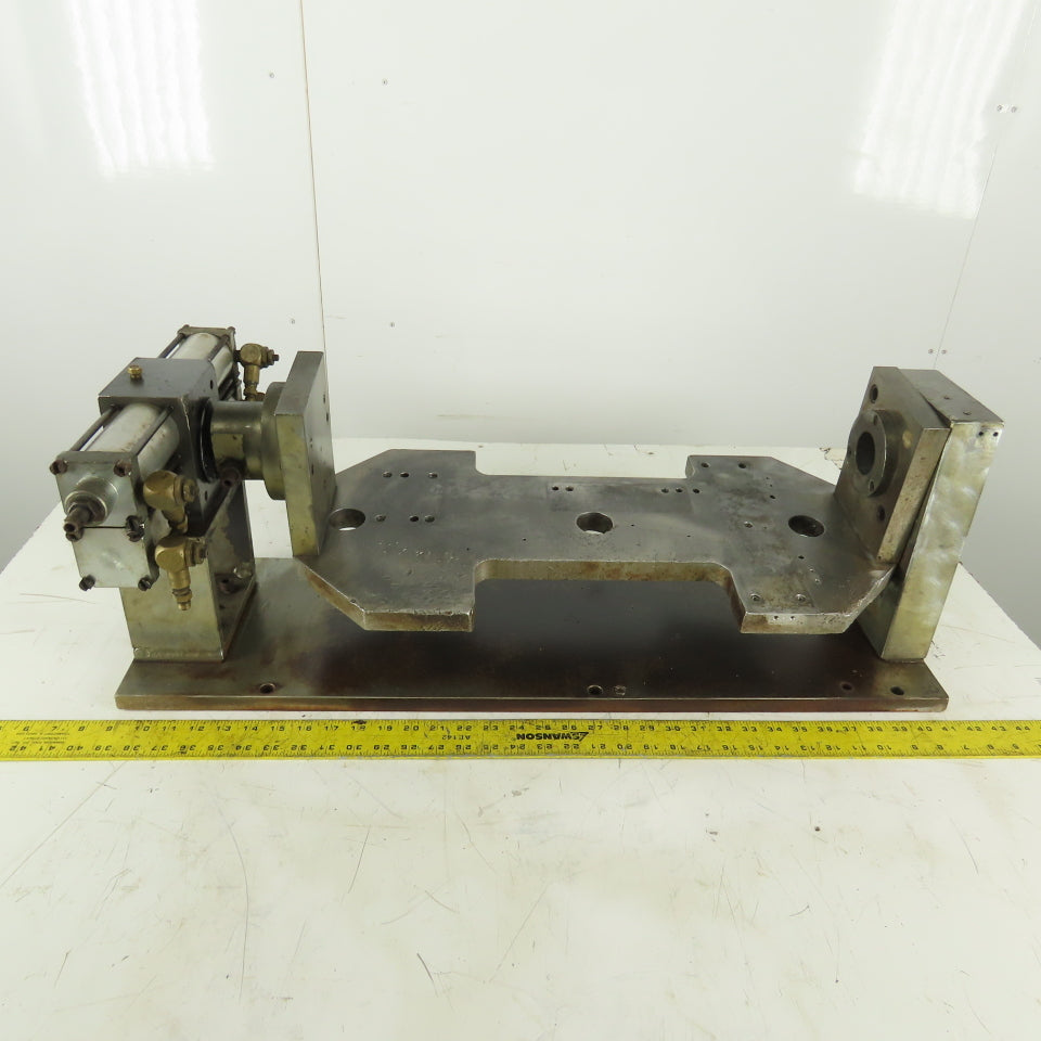 180° Turn Trunnion Table Pneumatic Set Up Fixture 24" x 11" Plate