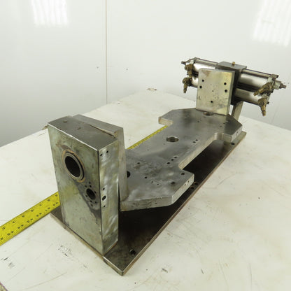 180° Turn Trunnion Table Pneumatic Set Up Fixture 24" x 11" Plate