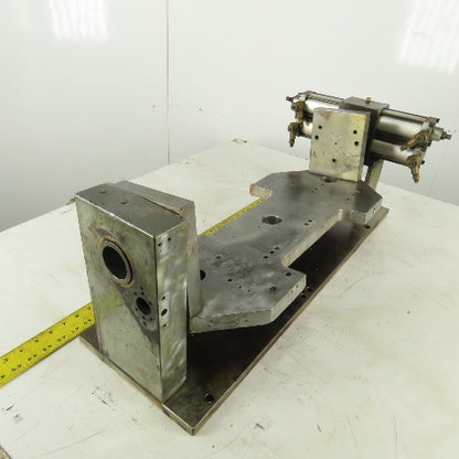 180° Turn Trunnion Table Pneumatic Set Up Fixture 24" x 11" Plate