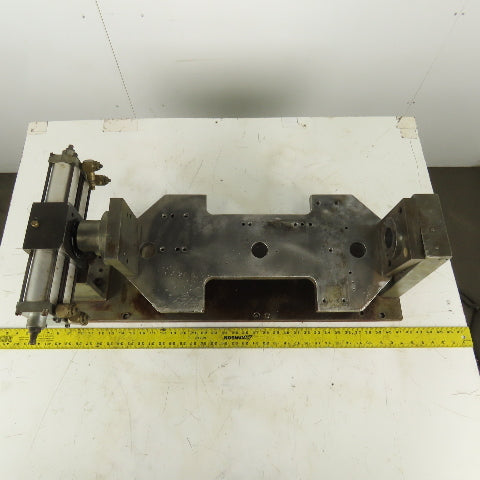 180° Turn Trunnion Table Pneumatic Set Up Fixture 24" x 11" Plate