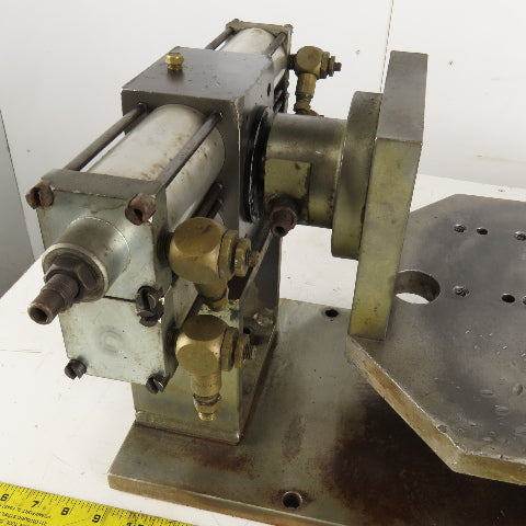 180° Turn Trunnion Table Pneumatic Set Up Fixture 24" x 11" Plate