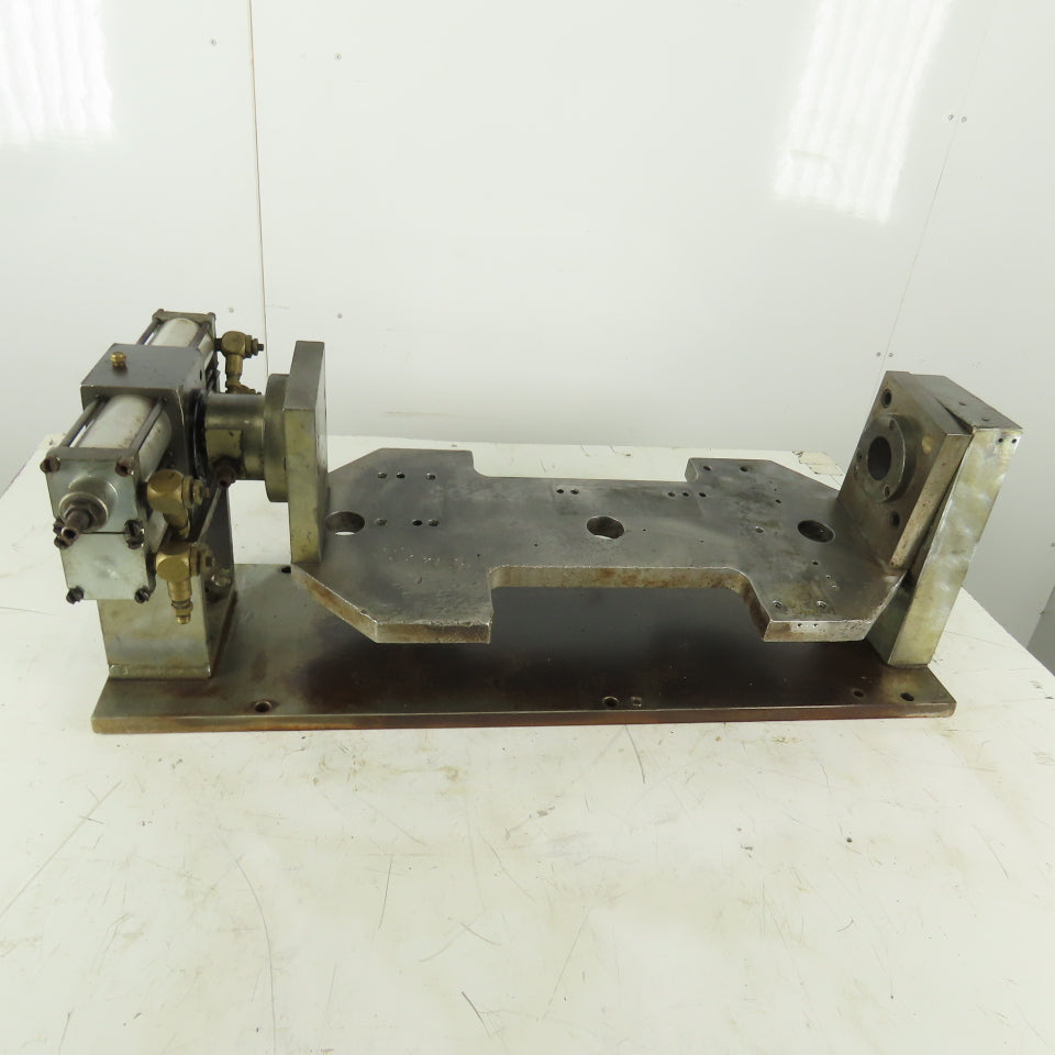 180° Turn Trunnion Table Pneumatic Set Up Fixture 24" x 11" Plate