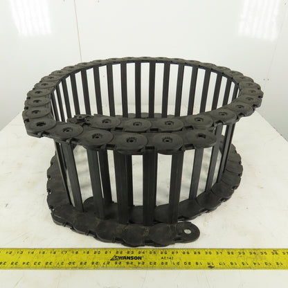 Kabelschlepp 0665 Power Track Energy Chain Cable Guide I.D. 10"x1-1/2" 84" Long