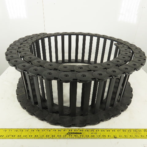 Kabelschlepp 0665 Power Track Energy Chain Cable Guide I.D. 10"x1-1/2" 154" Long