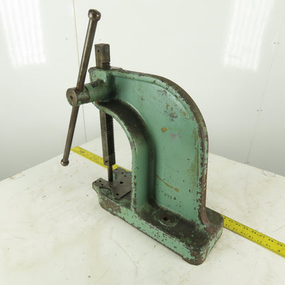 Atlas No. 1 Mandrel Bench Mount Arbor Press 7" Throat