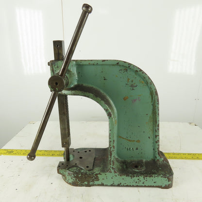 Atlas No. 1 Mandrel Bench Mount Arbor Press 7" Throat