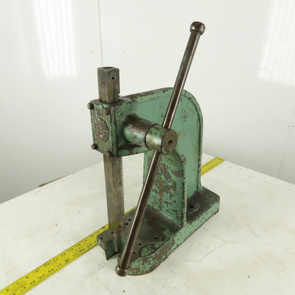 Atlas No. 1 Mandrel Bench Mount Arbor Press 7" Throat