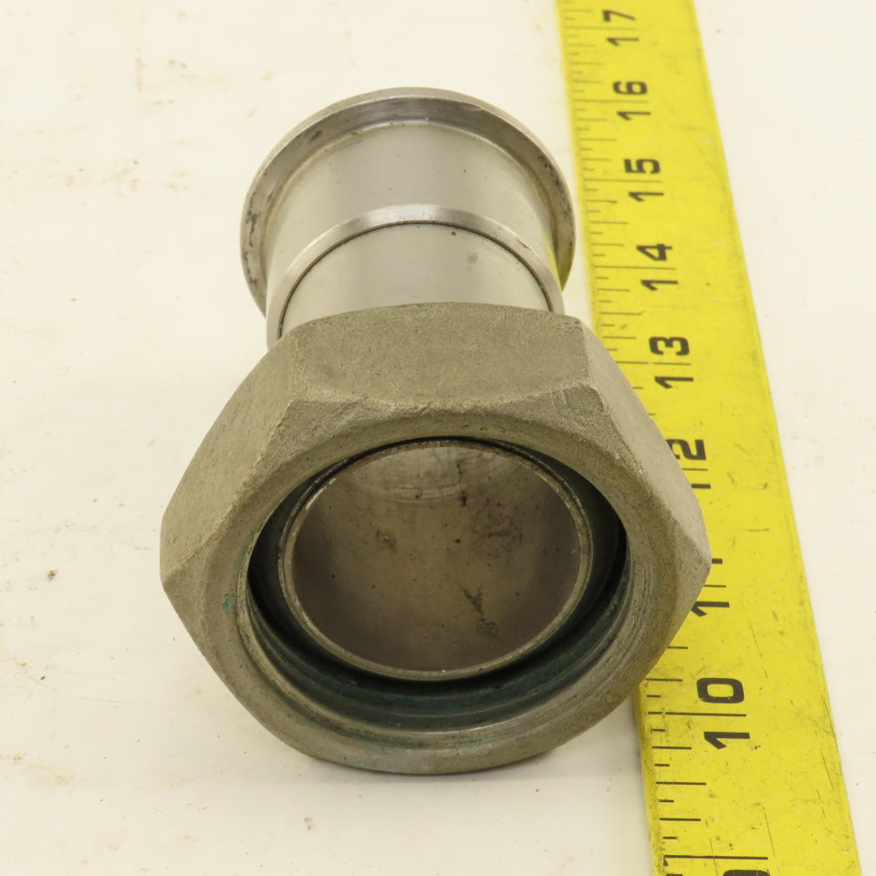 1-1/2" Stainless Steel Sanitary 2-1/2" Extension Adaptor