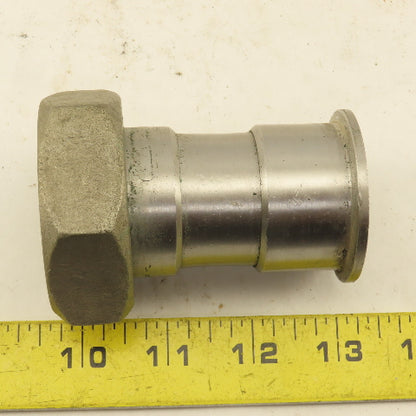 1-1/2" Stainless Steel Sanitary 2-1/2" Extension Adaptor