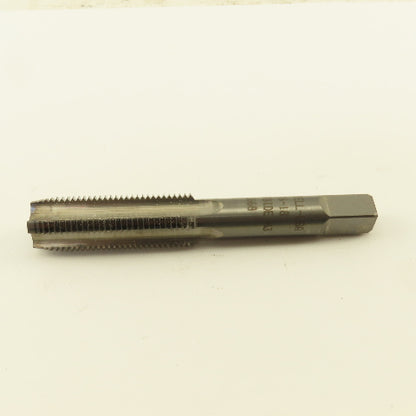 Widell 9/16-18 Plug RH H3 Bright Solid Carbide 4-Flute Straight Machine Tap