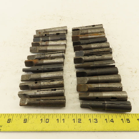 Misc. Lot Bulk Used Morse #2 Split Tapper Adapters 5Lbs. Lot of 25