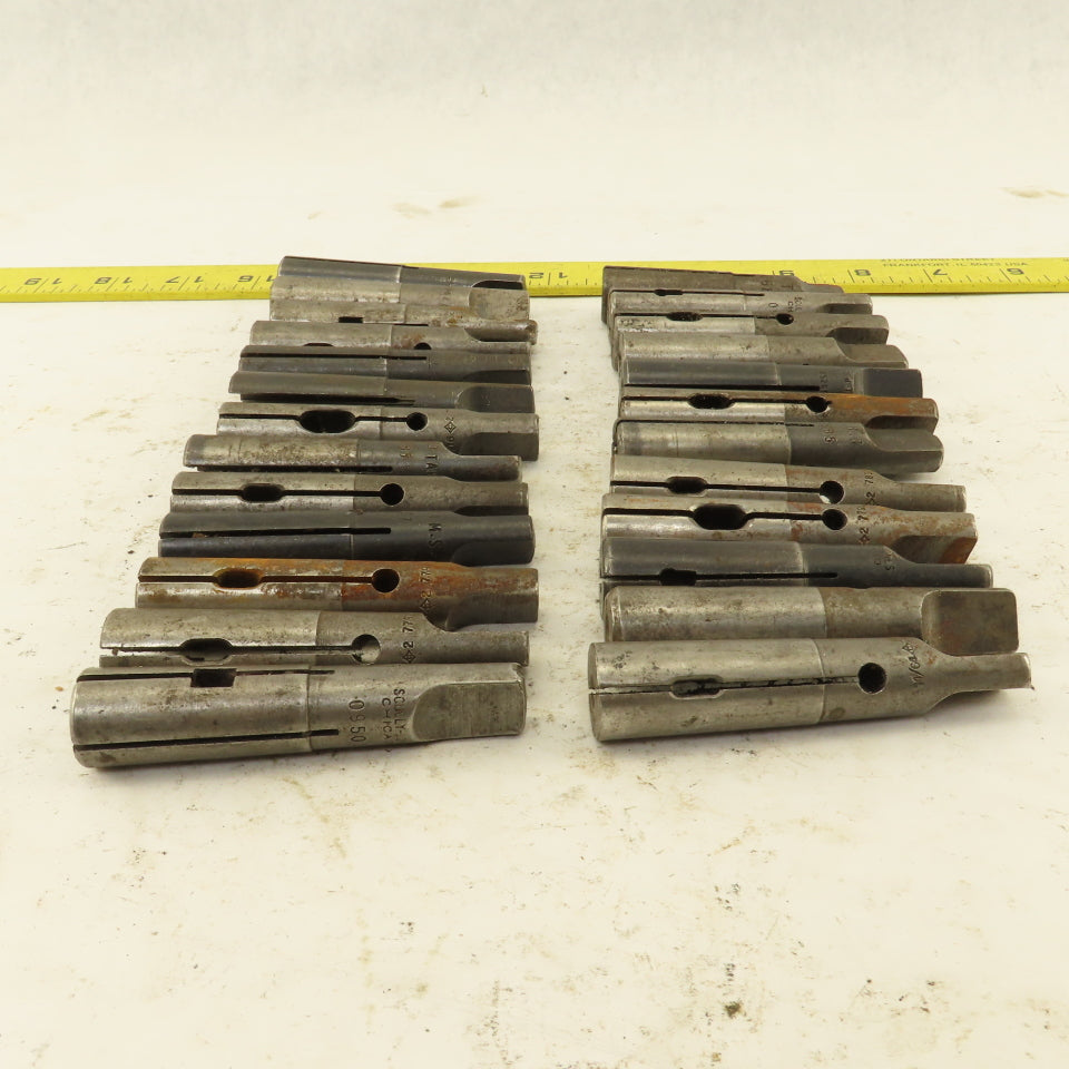Misc. Lot Bulk Used Morse #2 Split Tapper Adapters 5Lbs. Lot of 25