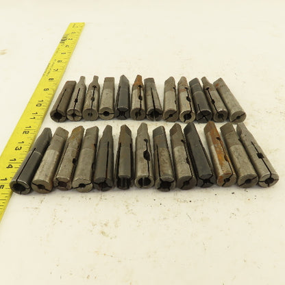 Misc. Lot Bulk Used Morse #2 Split Tapper Adapters 5Lbs. Lot of 25