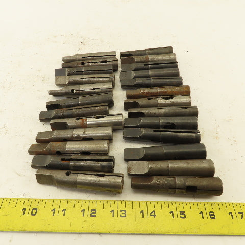 Misc. Lot Bulk Used Morse #2 Split Tapper Adapters 5Lbs. Lot of 25