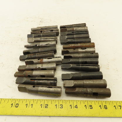 Misc. Lot Bulk Used Morse #2 Split Tapper Adapters 5Lbs. Lot of 25