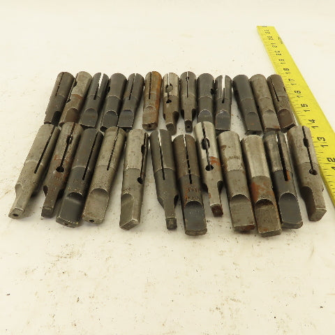 Misc. Lot Bulk Used Morse #2 Split Tapper Adapters 5Lbs. Lot of 25