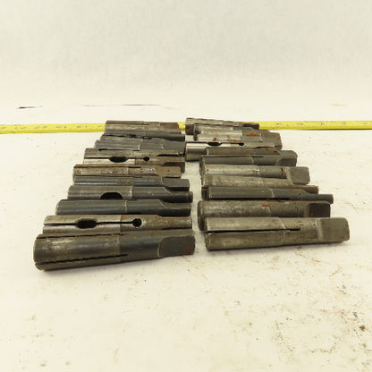 Misc. Lot Bulk Used Morse #2 Split Tapper Adapters 5Lbs. Lot of 25
