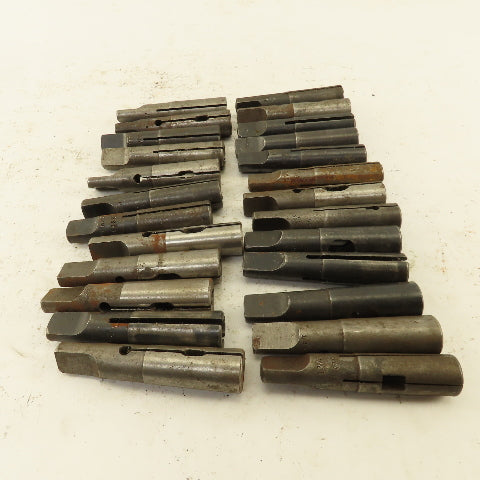Misc. Lot Bulk Used Morse #2 Split Tapper Adapters 5Lbs. Lot of 25