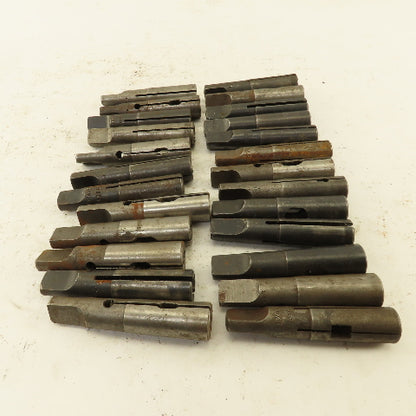 Misc. Lot Bulk Used Morse #2 Split Tapper Adapters 5Lbs. Lot of 25