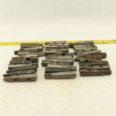 Misc. Lot Bulk Used Morse #2 Split Tapper Adapters 7Lbs. Lot of 36