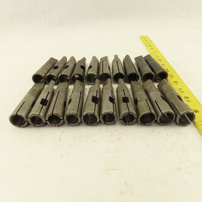 Misc. Lot Bulk Used Morse #3 Split Tapper Adapters 7Lbs. Lot of 20