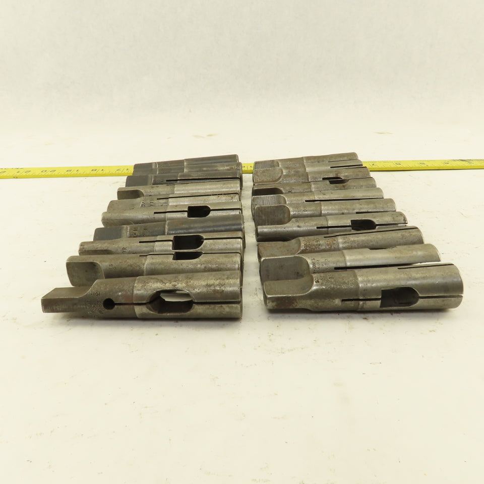 Misc. Lot Bulk Used Morse #3 Split Tapper Adapters 7Lbs. Lot of 20