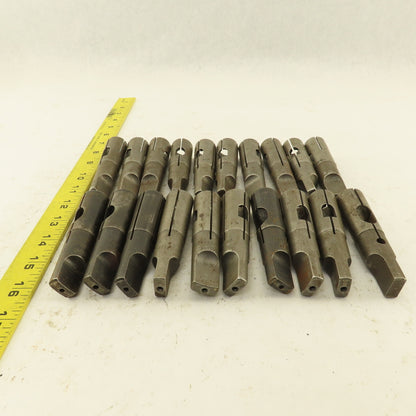 Misc. Lot Bulk Used Morse #3 Split Tapper Adapters 7Lbs. Lot of 20