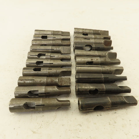Misc. Lot Bulk Used Morse #3 Split Tapper Adapters 7Lbs. Lot of 20
