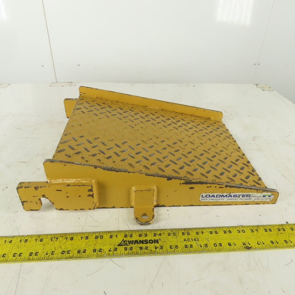 Loadmaster 14" W x 18" Long Floor Scale Curb Ramp 3-1/2" Height