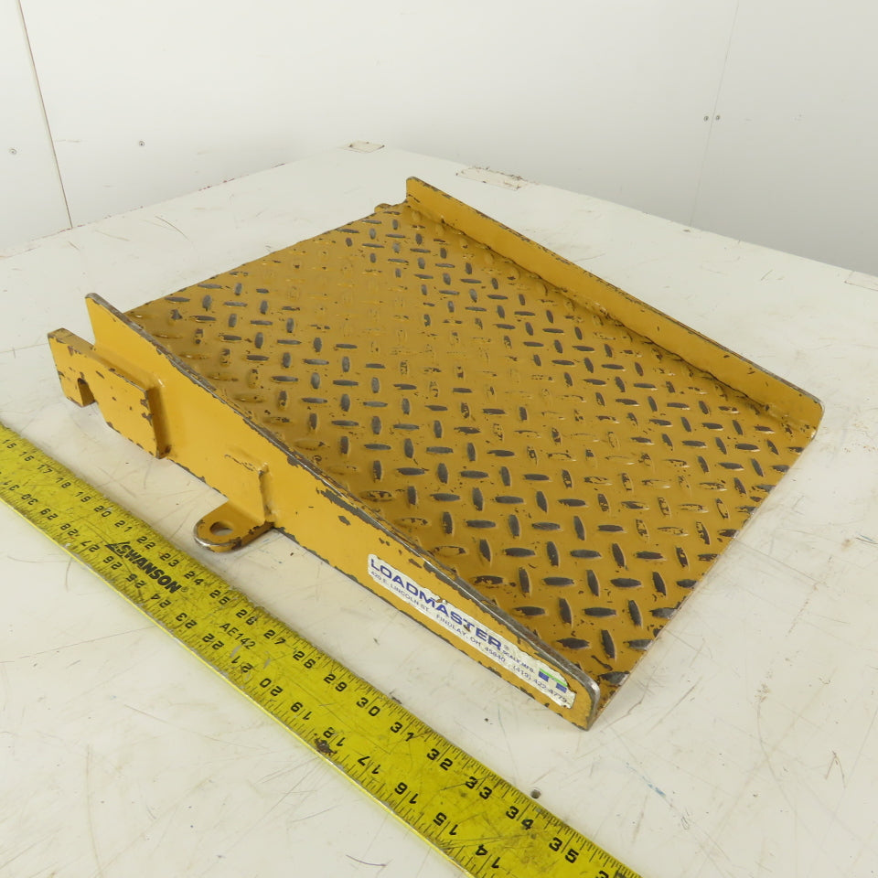 Loadmaster 14" W x 18" Long Floor Scale Curb Ramp 3-1/2" Height