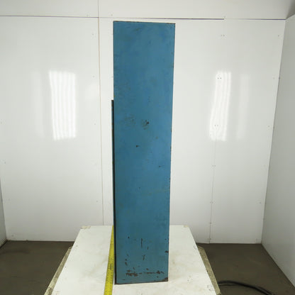 66" x 14" x 14" Steel Storage Compressed Gas Box With Lid Door