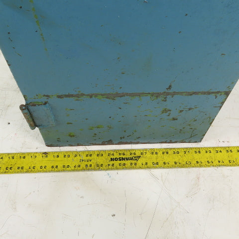 66" x 14" x 14" Steel Storage Compressed Gas Box With Lid Door