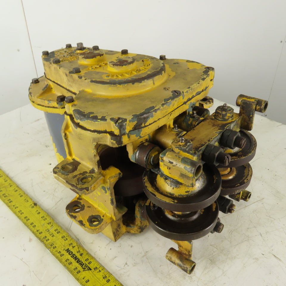 Cleveland Tramrail 19553 3/4Hp 230/460V 42 FPM Electric Bridge Crane Drive Unit