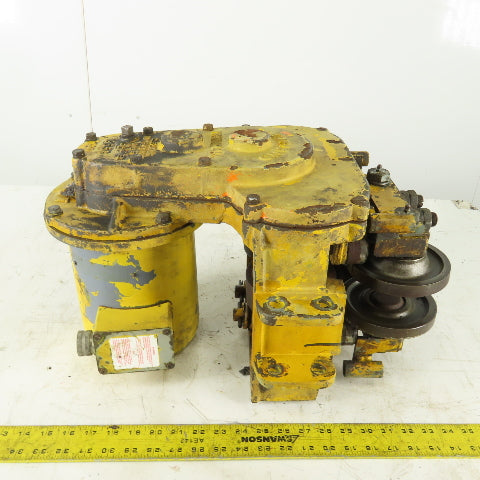 Cleveland Tramrail 19553 230/460V 42 FPM Electric Bridge Crane Drive Unit